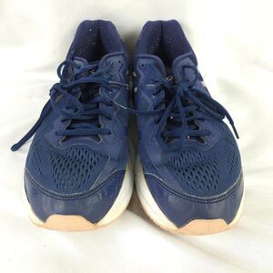 Asics Gel Foundation13 Women Sneakers 9 Blue Mesh Lace Up Running Active Shoe